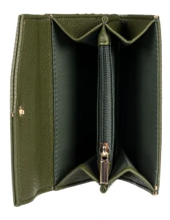 Roxy Sideral Love Wallet In Green -Mocha shop 975202120 4 720x928