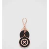 Mimco D-vine Keyring In Black Rose Gold -Mocha shop 982421110 1 720x928