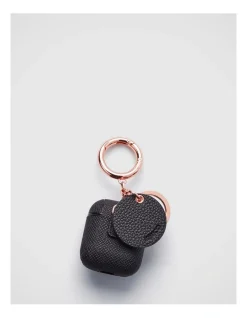 Mimco Mimpod Airpod Keyring Case In Black Rose Gold -Mocha shop 982421470 3 720x928