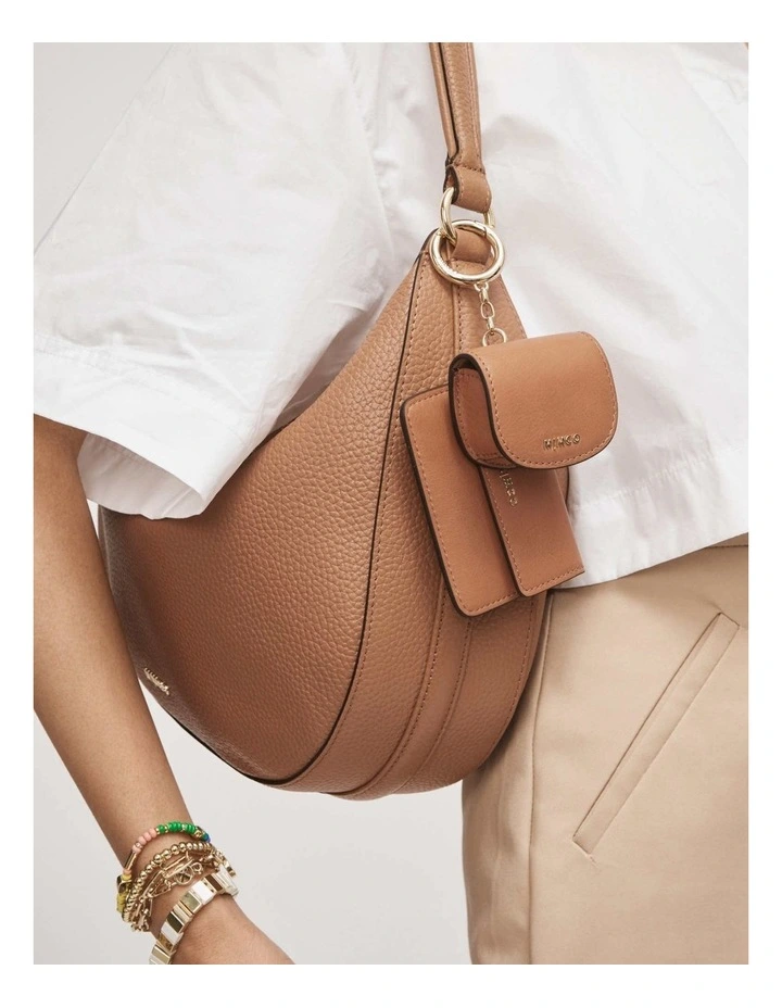 Mimco Classico Multi Charm Keyring In Caramel 6 Mimco Classico Multi Charm Keyring In Caramel - Image 4