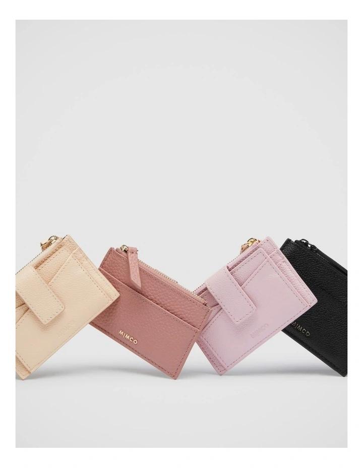 Mimco Classico Duo Card Wallet In Black Gunmetal 4 Mimco Classico Duo Card Wallet In Black Gunmetal - Image 2