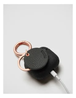 Mimco Mimpod Airpod 3 Keyring Case In Black Rose Gold -Mocha shop 982424710 3 720x928