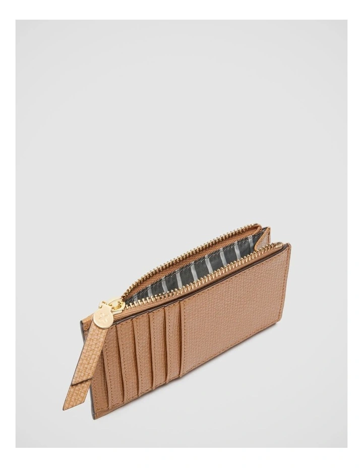 Mimco D-vine Slim Wallet In Caramel 6 Mimco D-vine Slim Wallet In Caramel - Image 4