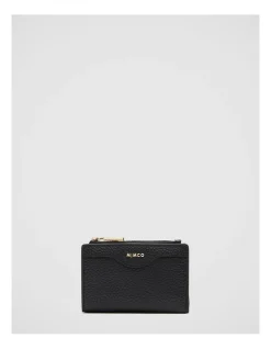 Mimco Jett Wallet In Black Light Gold