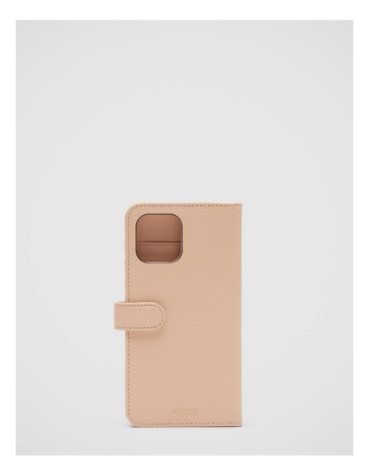 Mimco Hendrix Flip Case For Iphone 12 Pro Max In Almond 6 Mimco Hendrix Flip Case For Iphone 12 Pro Max In Almond - Image 4