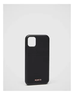Mimco Morph Phone Case For Iphone 11 In Black Rose Gold