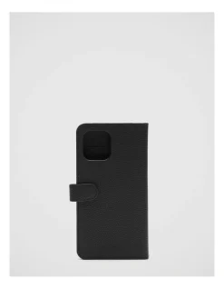 Mimco Hendrix Flip Case For Iphone 12 Pro Max In Black Gunmetal 9 Mimco Hendrix Flip Case For Iphone 12 Pro Max In Black Gunmetal -Mocha shop 982433530 4 720x928