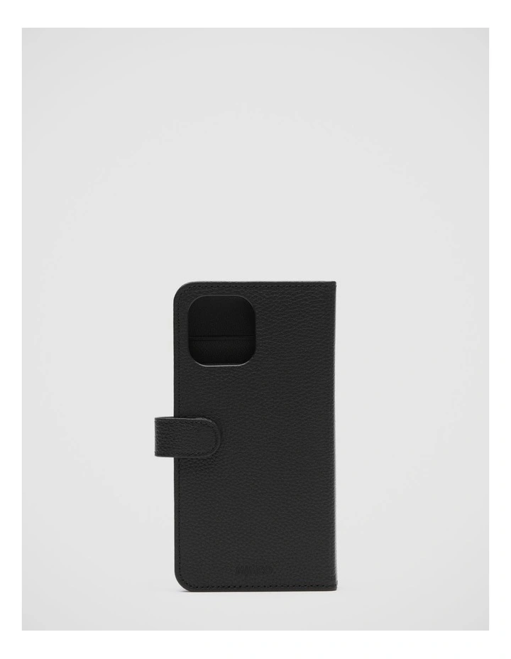 Mimco Hendrix Flip Case For Iphone 13 Pro Max In Black Gunmetal 6 Mimco Hendrix Flip Case For Iphone 13 Pro Max In Black Gunmetal - Image 4