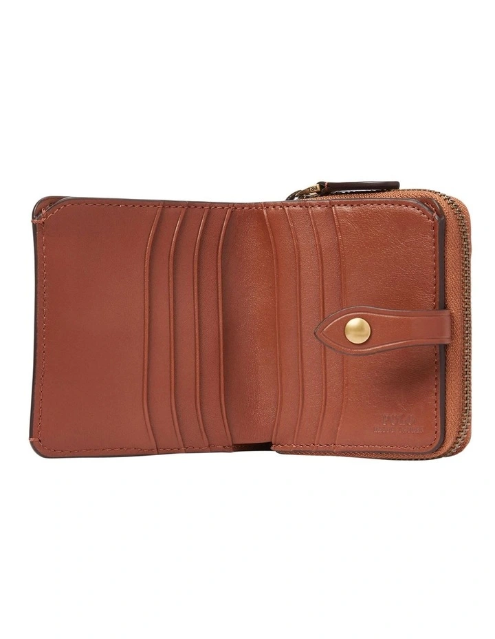 Polo Ralph Lauren New Orleans Polo Bear Compact Wallet In Brown 5 Polo Ralph Lauren New Orleans Polo Bear Compact Wallet In Brown - Image 3