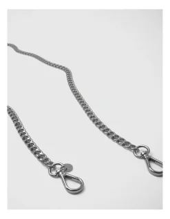 Mimco Chain Cross Body Bag Strap In Gunmetal -Mocha shop 990638380 3 720x928