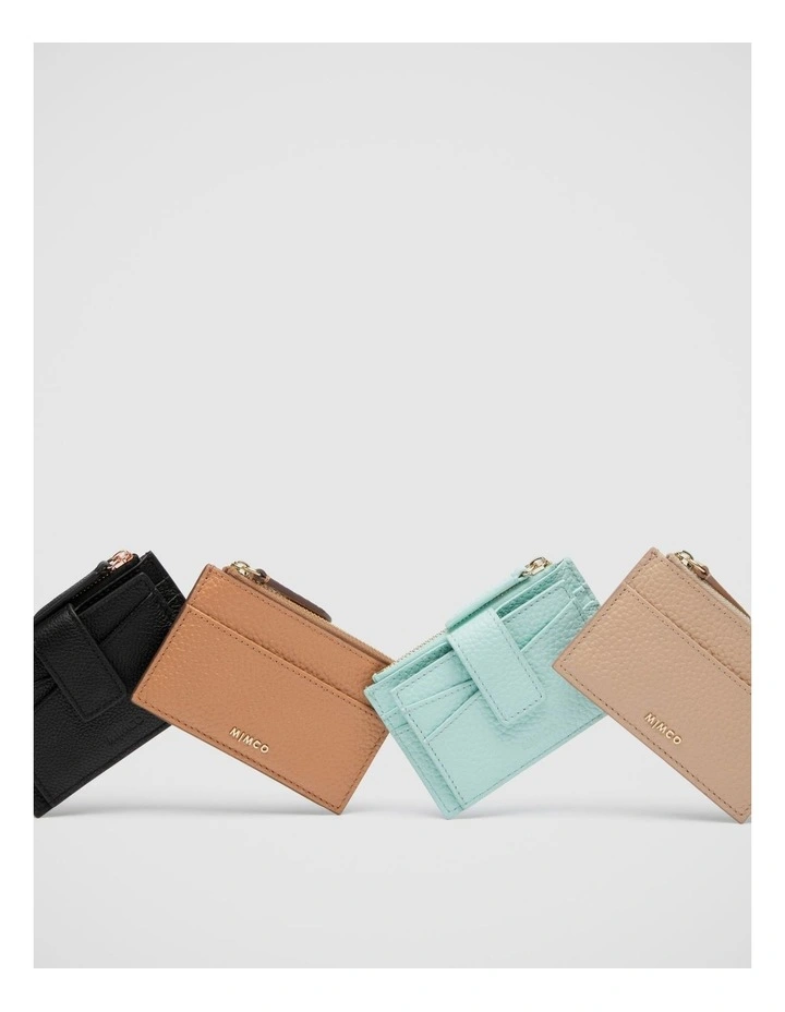 Mimco Classico Duo Card Wallet In Almond 4 Mimco Classico Duo Card Wallet In Almond - Image 2