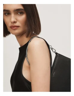 Mimco Link Chain Shoulder Bag Strap In Silver -Mocha shop 990639820 4 720x928