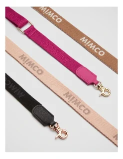 Mimco Tech Webbing Bag Strap In Black Rose Gold 7 Mimco Tech Webbing Bag Strap In Black Rose Gold -Mocha shop 990639910 3 720x928