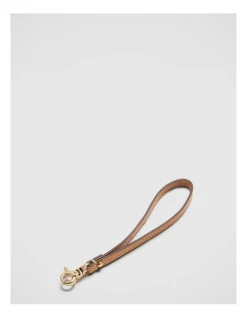 Mimco Link Wrist Strap In Caramel