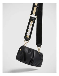 Mimco Sparkle Webbing Bag Strap In Black Light Gold 8 Mimco Sparkle Webbing Bag Strap In Black Light Gold -Mocha shop 992636560 3 720x928