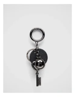 Mimco Key To Mim Heart Keyring In Black Gunmetal 8 Mimco Key To Mim Heart Keyring In Black Gunmetal -Mocha shop 992638630 3 720x928