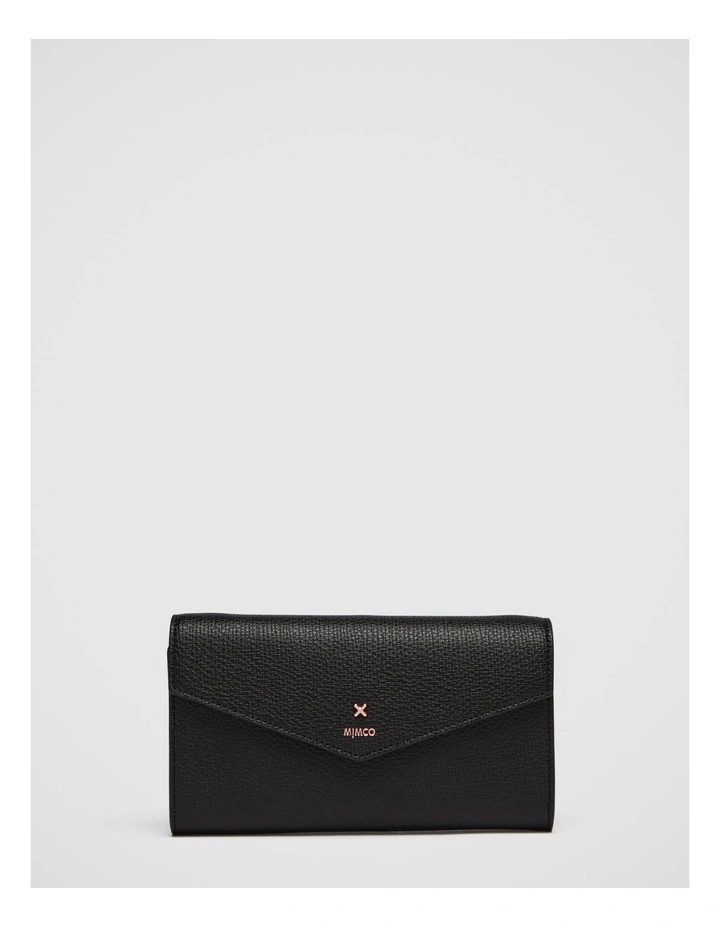 Mimco D-vine Wallet Crossbody Bag In Black Rose Gold 5 Mimco D-vine Wallet Crossbody Bag In Black Rose Gold - Image 3