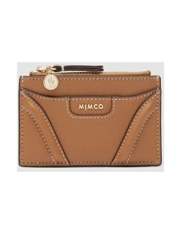 Mimco Prickly Pear Duo Credit Card Wallet In Caramel 3 Mimco Prickly Pear Duo Credit Card Wallet In Caramel
