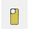 Mimco Mim-gram Phone Case For Iphone 13-13 Pro In Spiced Chartreuse -Mocha shop 992645830 1 720x928
