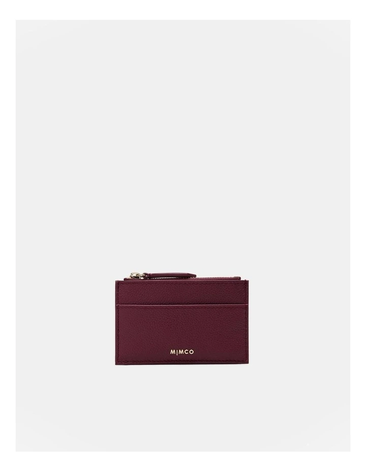 Mimco Classico Duo Card Wallet In Rich Berry 3 Mimco Classico Duo Card Wallet In Rich Berry