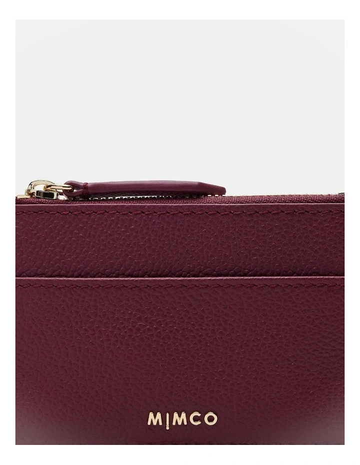 Mimco Classico Duo Card Wallet In Rich Berry 5 Mimco Classico Duo Card Wallet In Rich Berry - Image 3