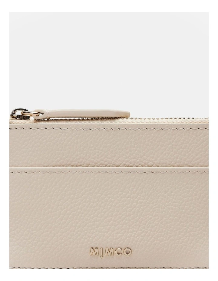 Mimco Classico Duo Card Wallet In Pearl 5 Mimco Classico Duo Card Wallet In Pearl - Image 3