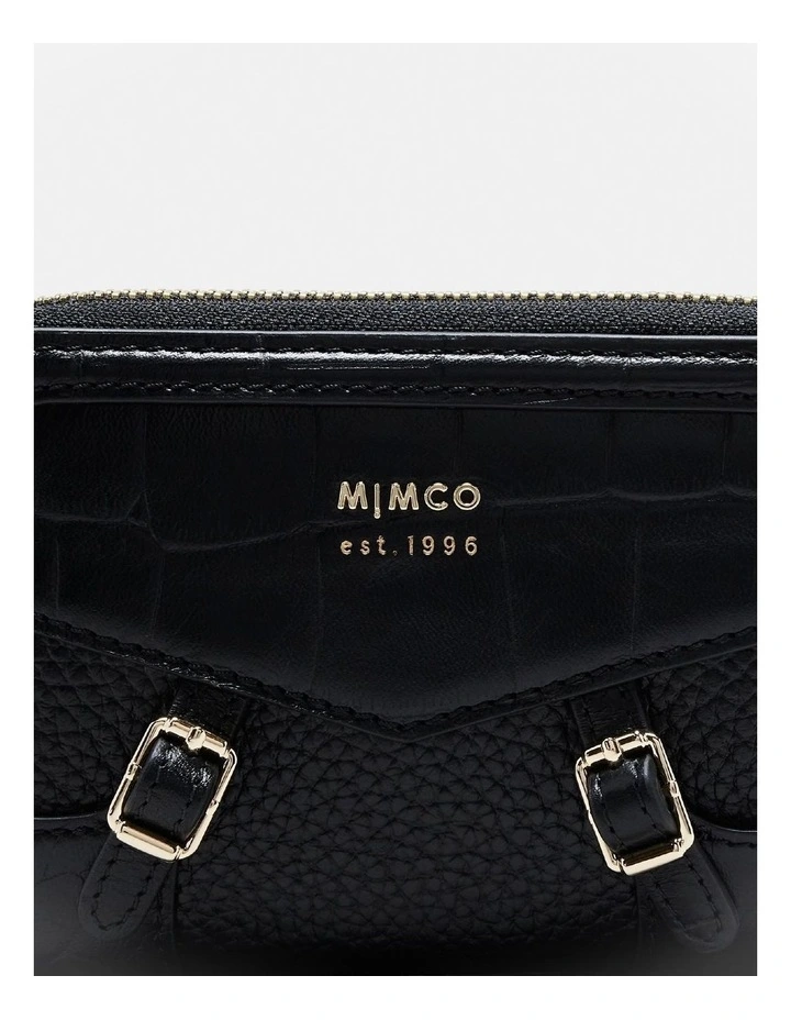 Mimco Zeppelin Wallet In Black Light Gold 5 Mimco Zeppelin Wallet In Black Light Gold - Image 3