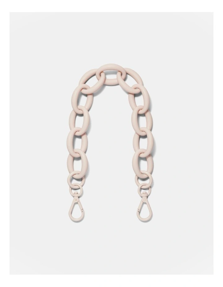 Mimco Acrylic Shoulder Bag Strap In Pearl 3 Mimco Acrylic Shoulder Bag Strap In Pearl