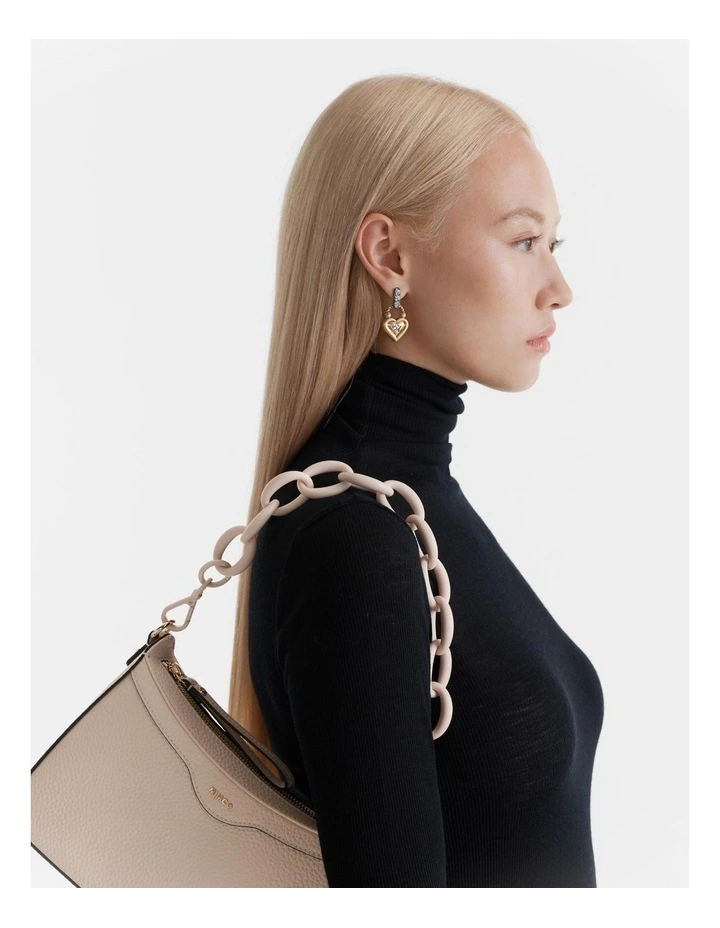 Mimco Acrylic Shoulder Bag Strap In Pearl 4 Mimco Acrylic Shoulder Bag Strap In Pearl - Image 2