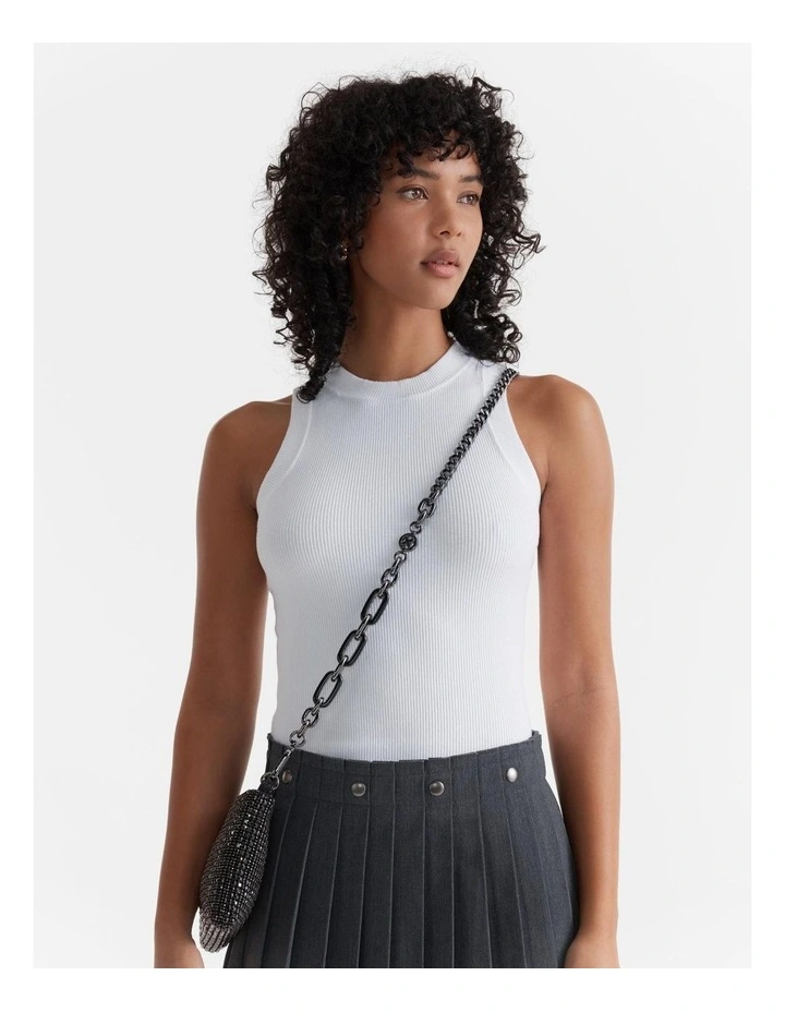 Mimco Mix It Up Crossbody Bag Strap In Black Gunmetal 5 Mimco Mix It Up Crossbody Bag Strap In Black Gunmetal - Image 3